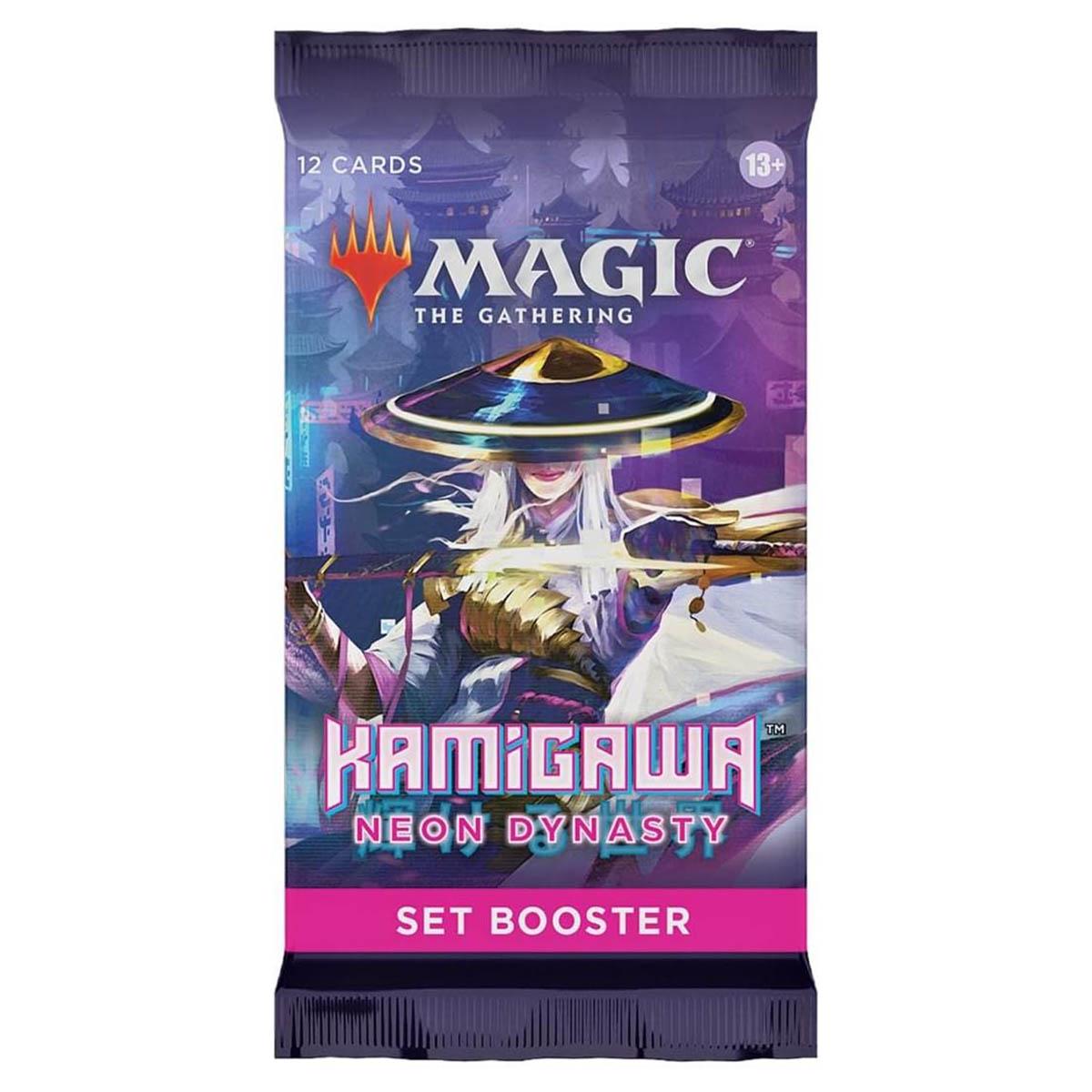 Magic The Gathering: Kamigawa: Neon Dynasty Set Booster Pack