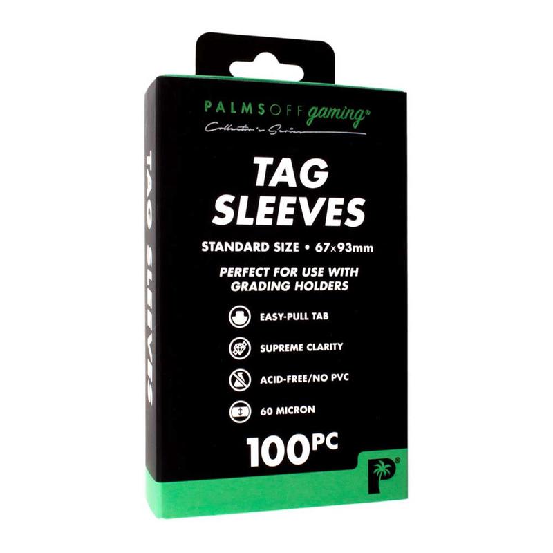 Palms Off TAG-100 Tag Sleeves 100pc