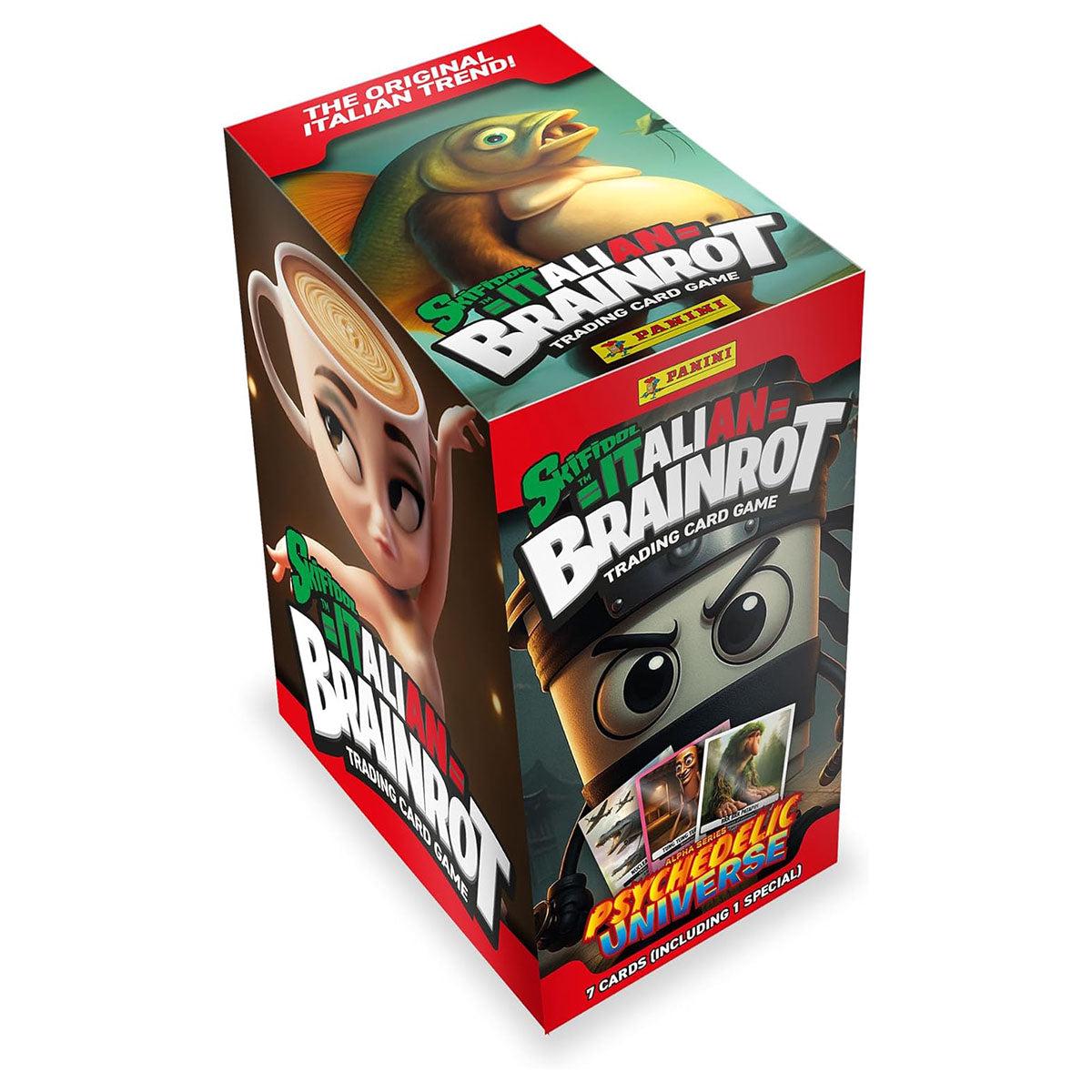 Panini Skifidol Italian Brainrot Trading Card Game Psychedelic Universe 24 Pack Box