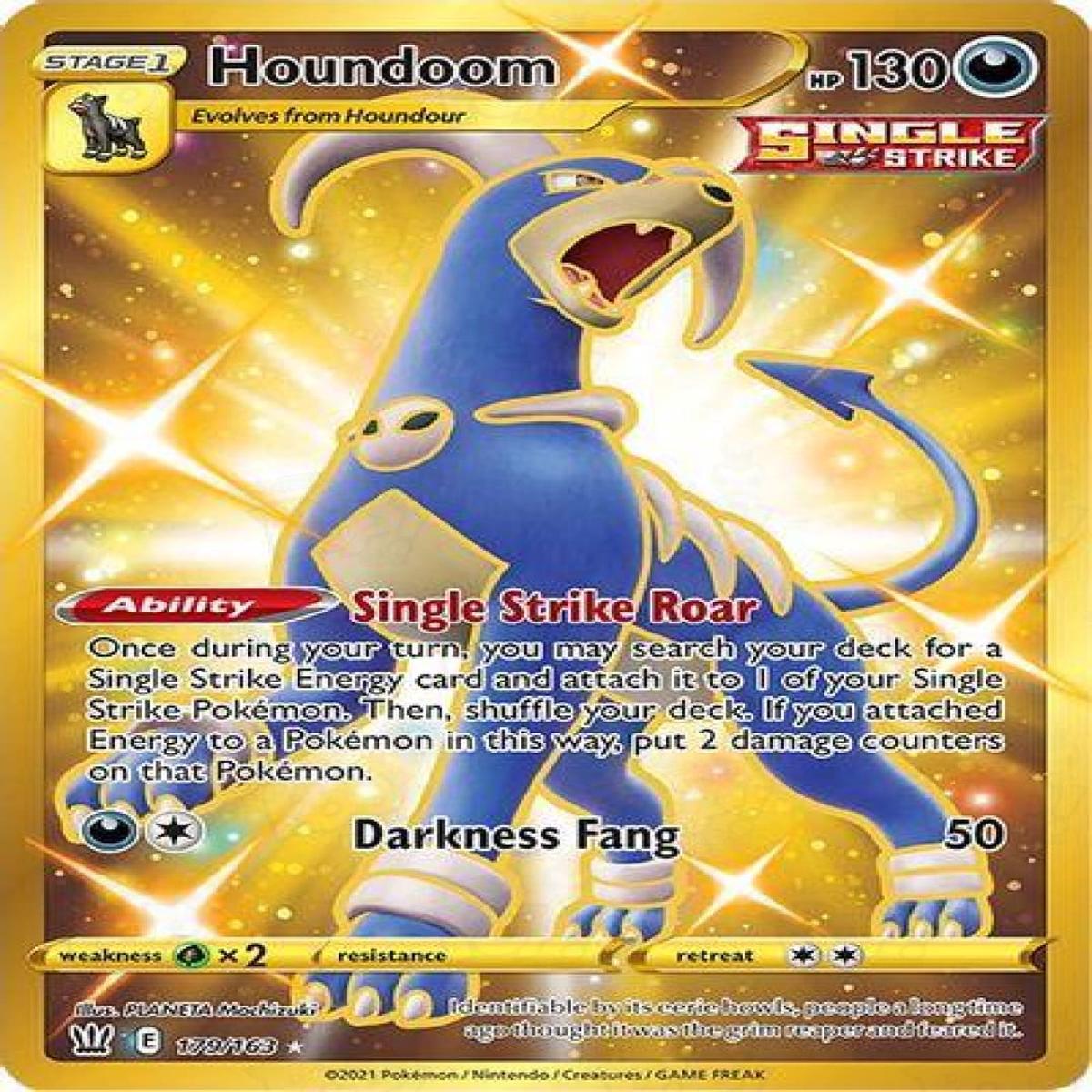 Pokemon TCG: Battle Styles: Houndoom (Secret) 179/163