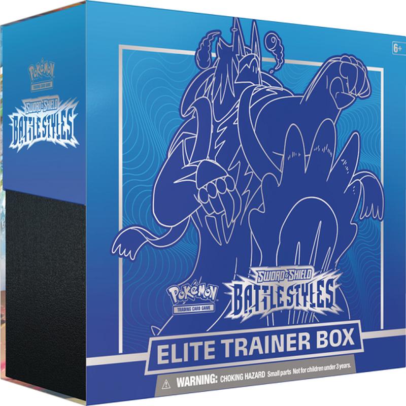 [POKEMON TCG] SWORD & SHIELD BATTLE STYLES ELITE TRAINER BOX [BLUE] (RANDOM DRAW)