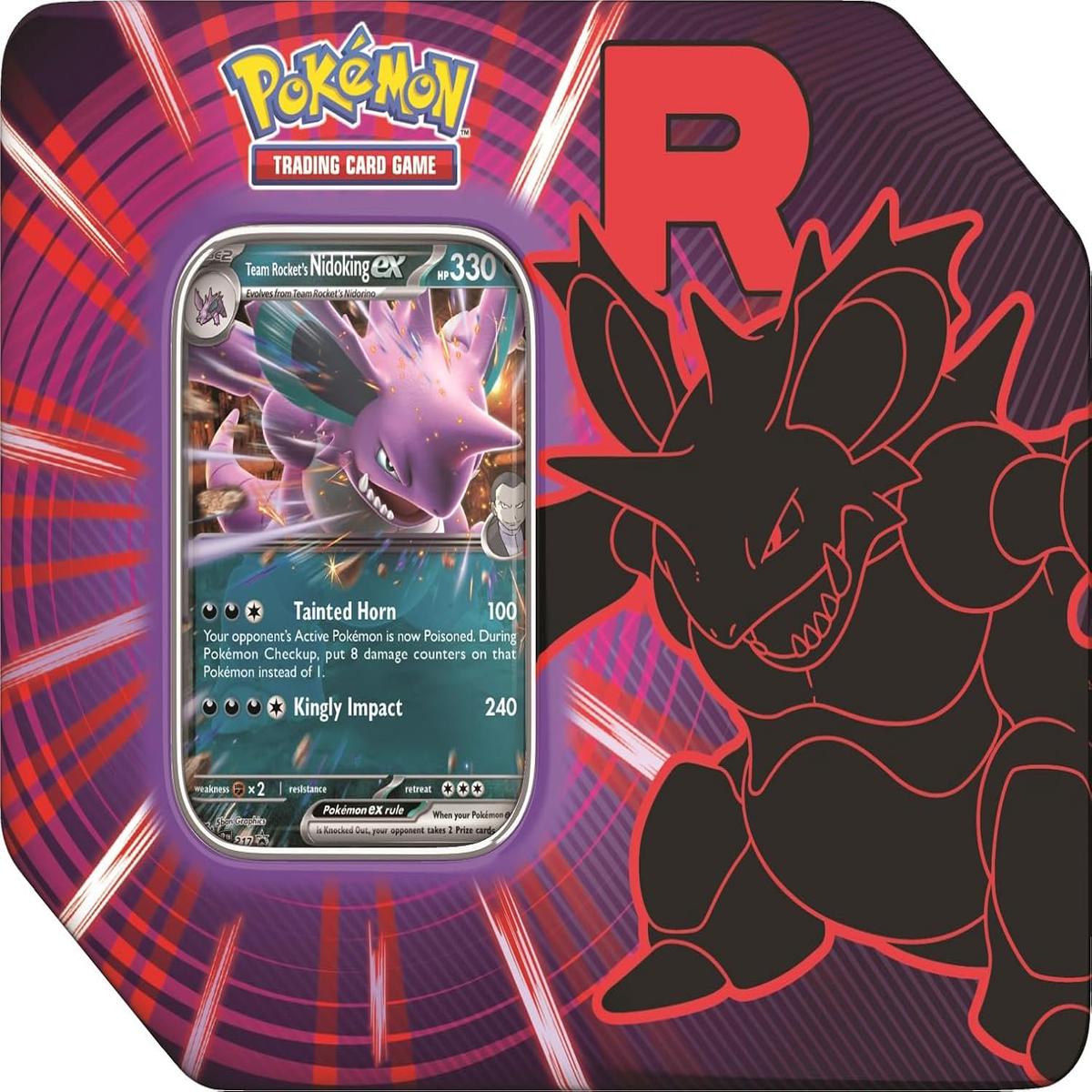 Pokmon TCG Team Rocket Tin