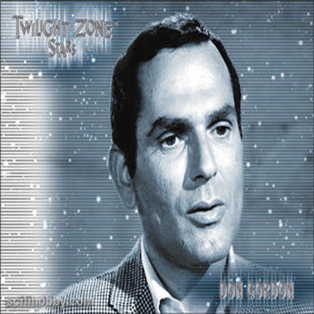 Twilight Zone Archives Trading Cards : Stars of Twilight Zone (1:12) Don Gordon as Salvador Ross in The Self-Improvement of Salvadore Ross