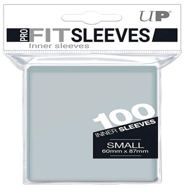 ULTRA PRO PRO-FIT SMALL CLEAR 100PCS CARD PROTECTOR SLEEVES - PLAYING CARDS/COLLECTION