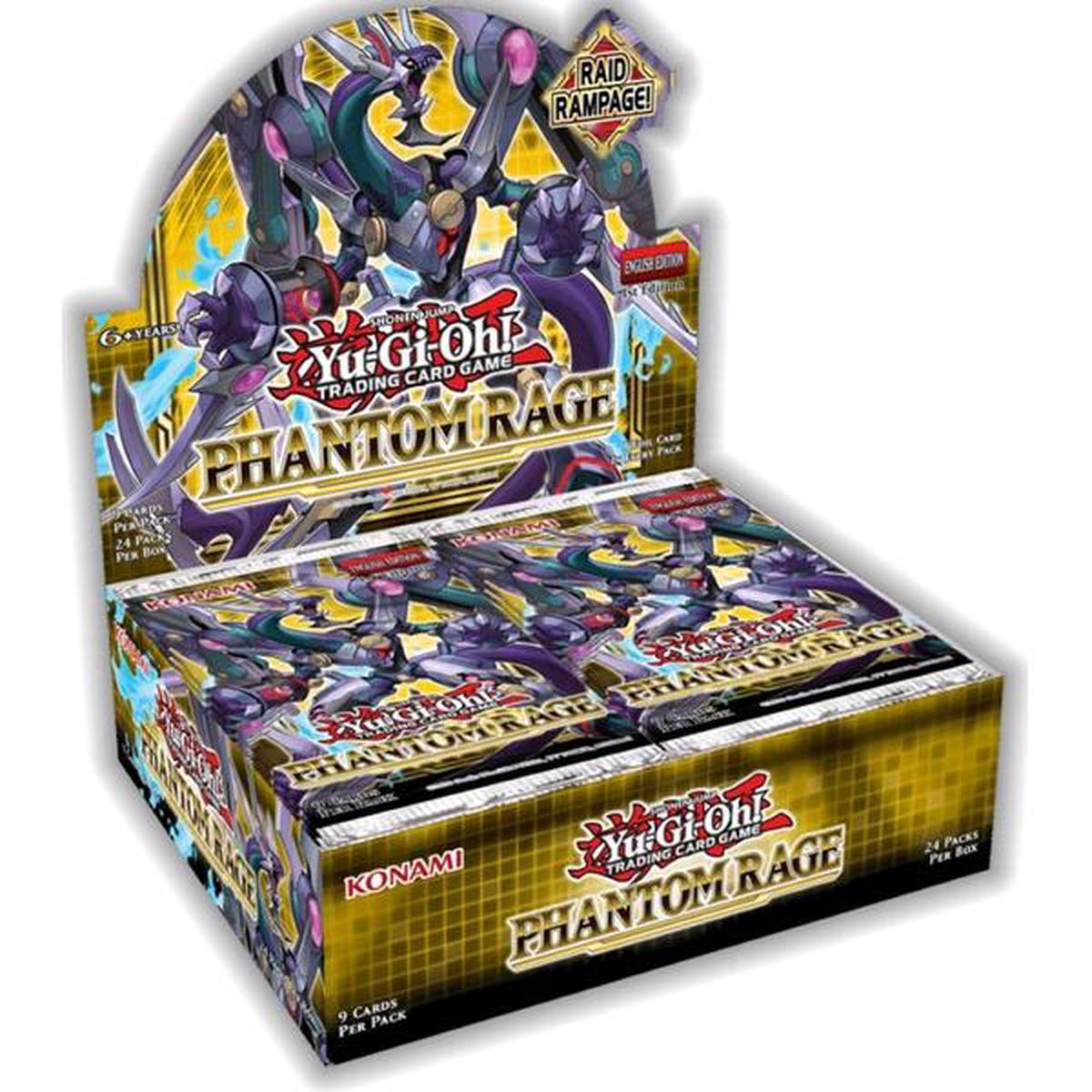 Yugioh - Phantom Rage Sealed Booster Box