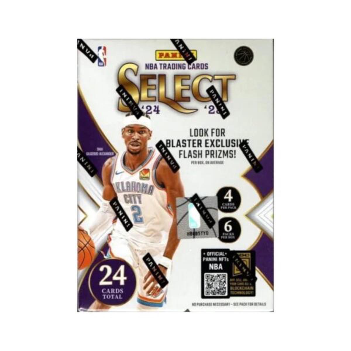 2024-25 Panini Select Basketball Blaster Sealed Box