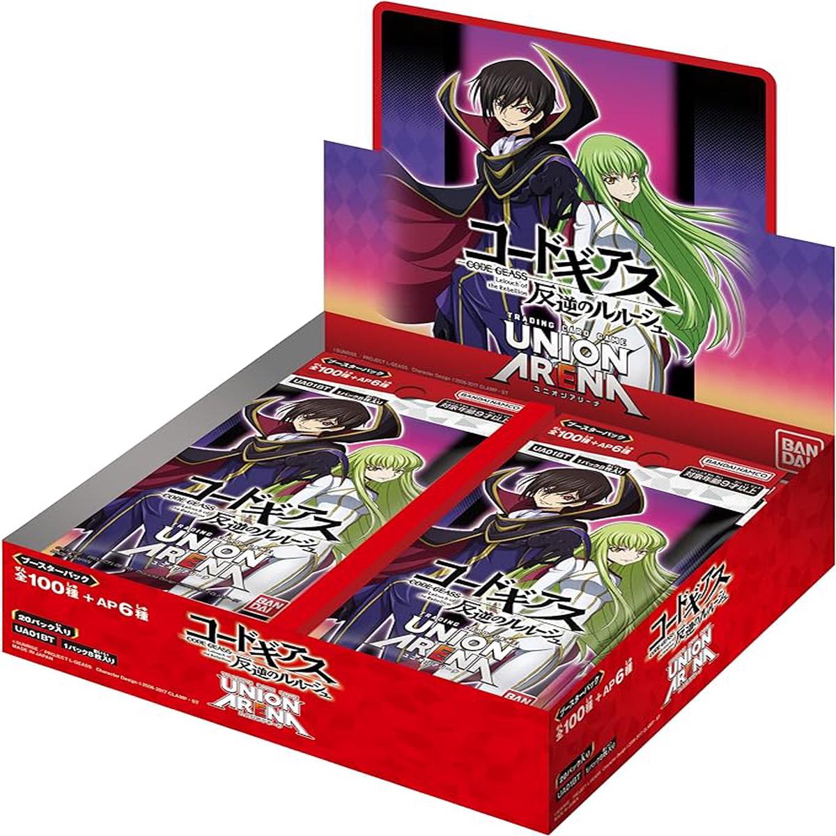 Code Geass Lelouch of the Rebellion - Union Arena - Booster Box