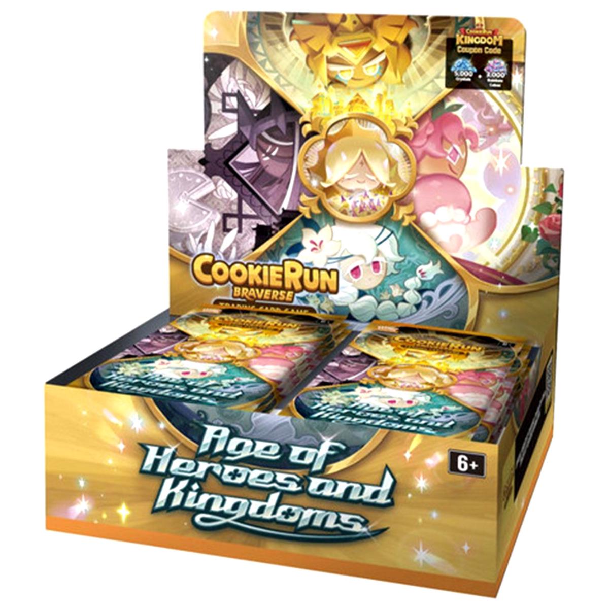 CookieRun Braverse TCG - Age of Heroes and Kingdoms - Booster Box