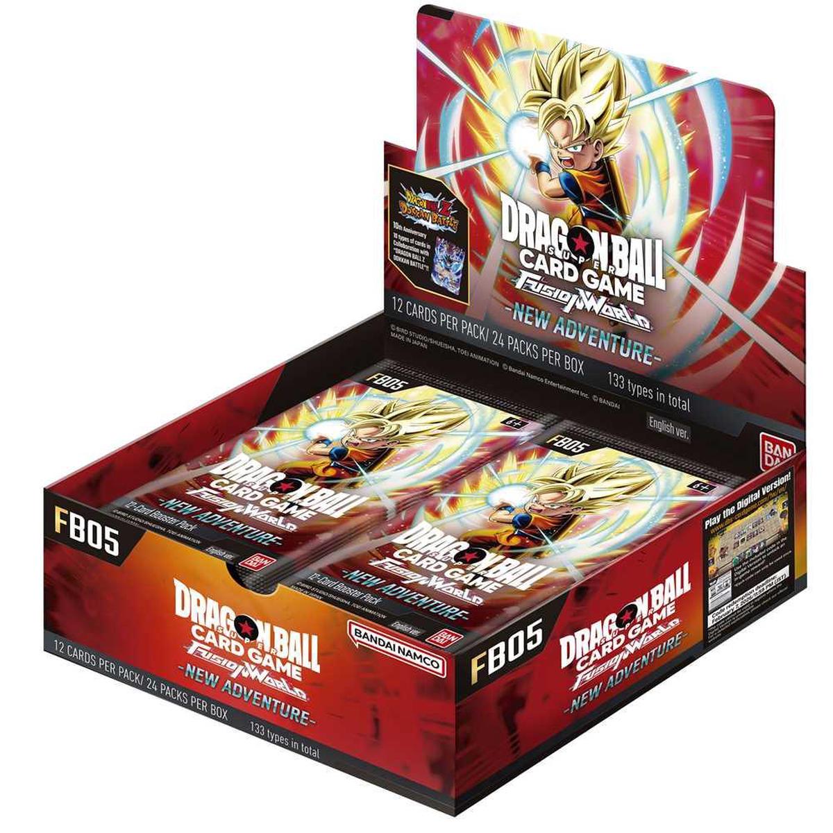 Dragon Ball Super Cad Game Fusion World FB05 Booster Box