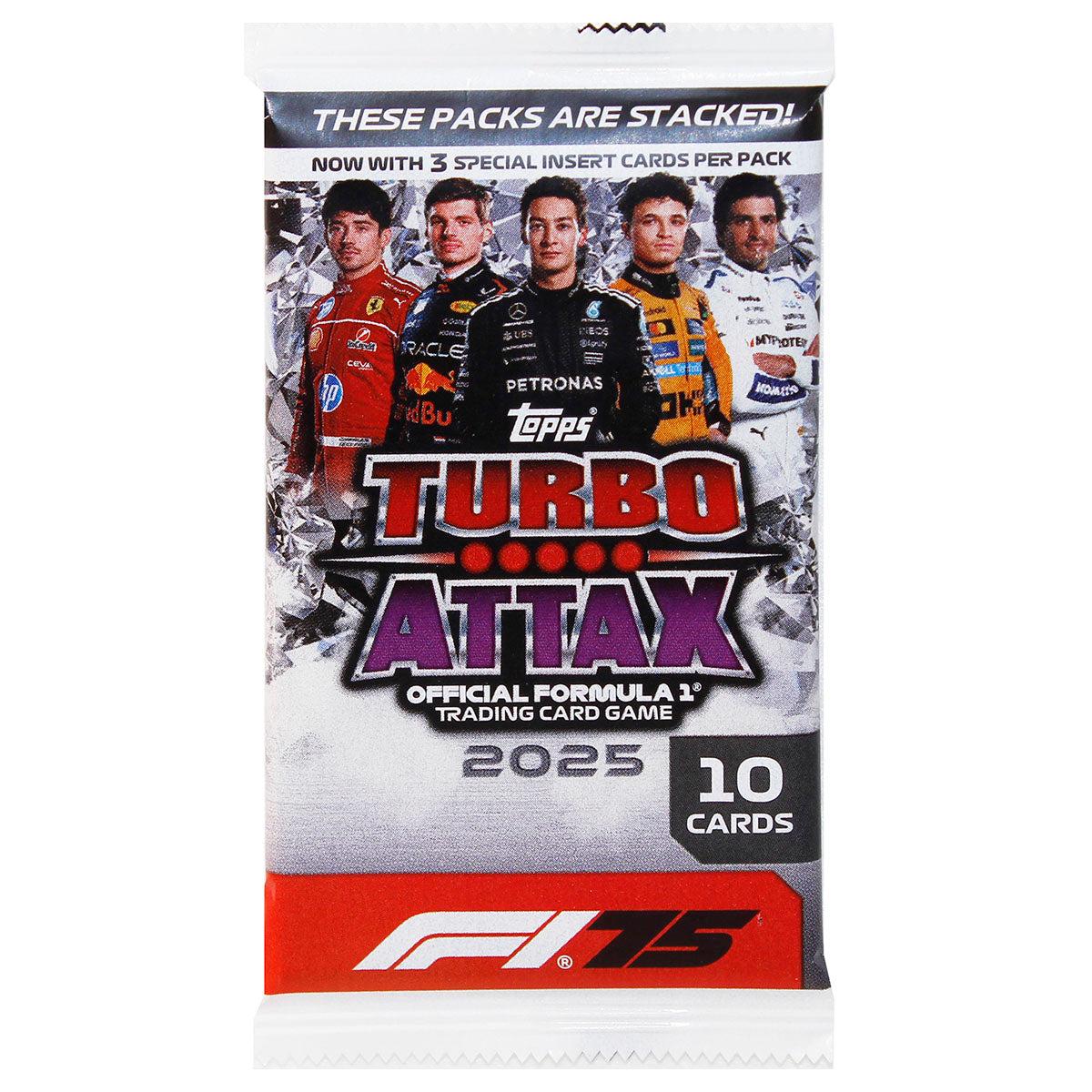F1 Turbo Attax 2025 Card Packet