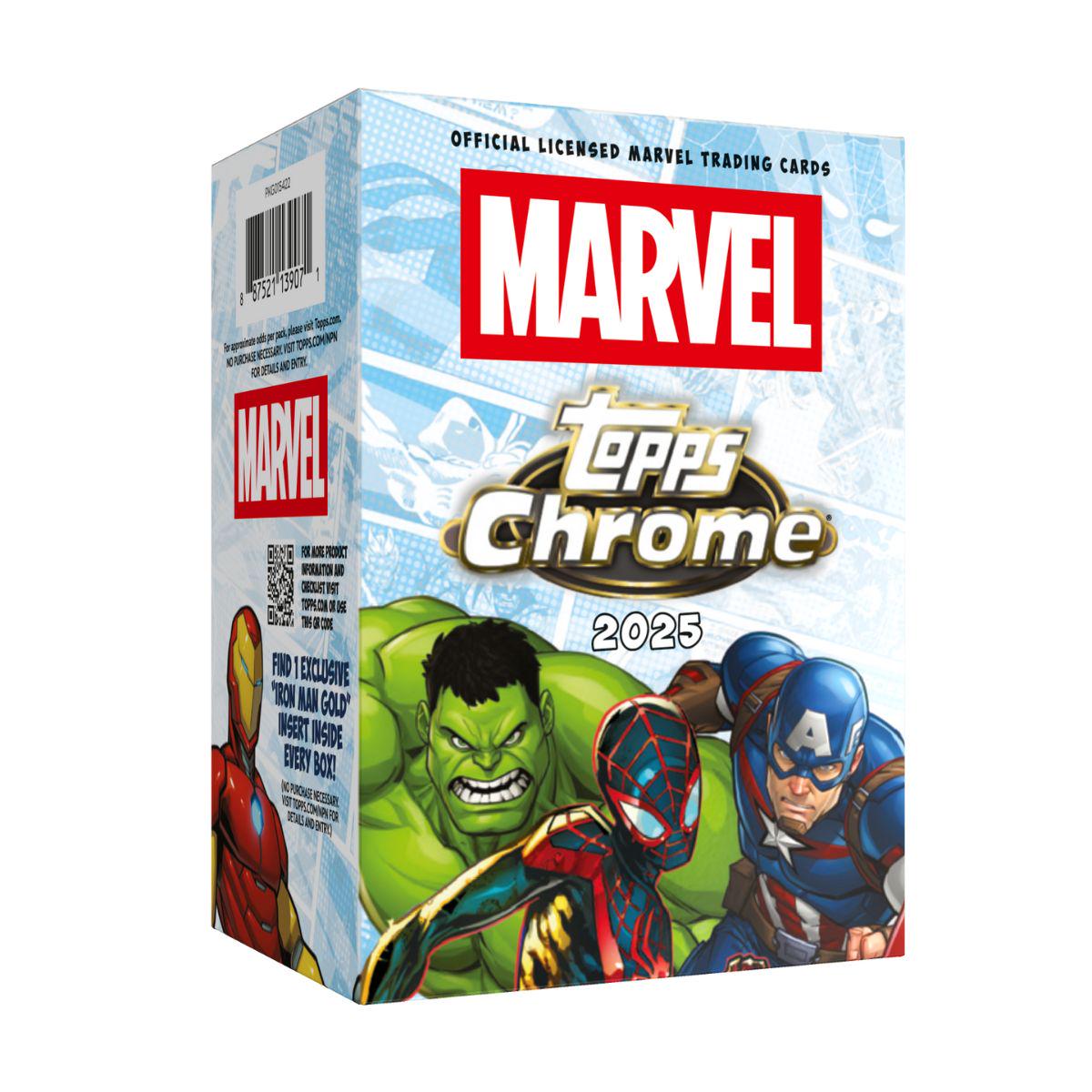 Marvel Comics Topps Chrome 2025 Value Box