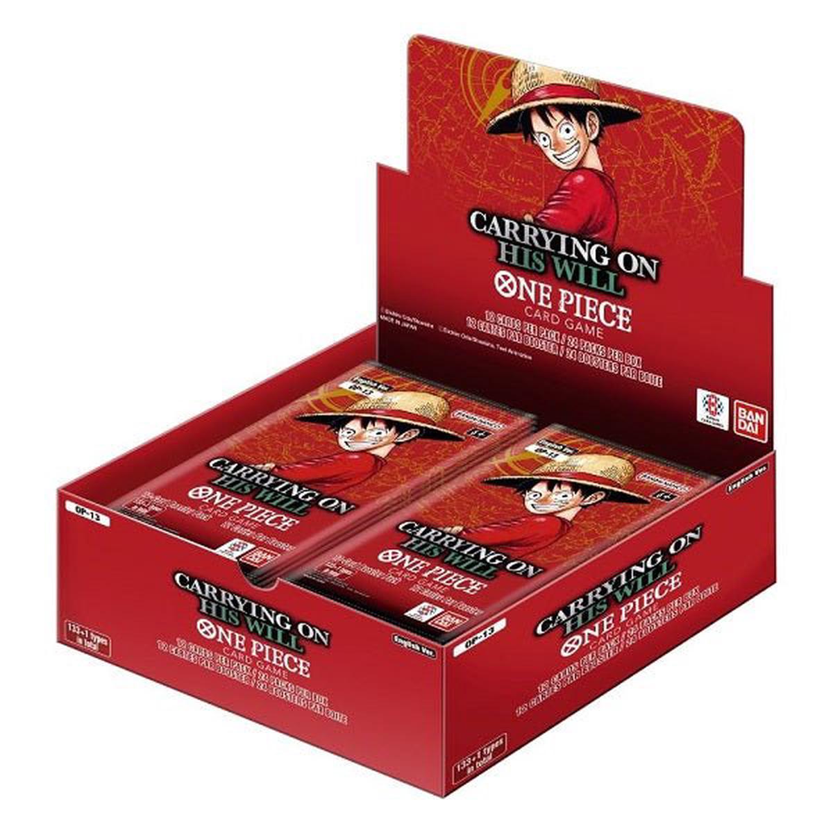 One Piece Card Game Booster Display  Carrying On His Will (OP-13)
