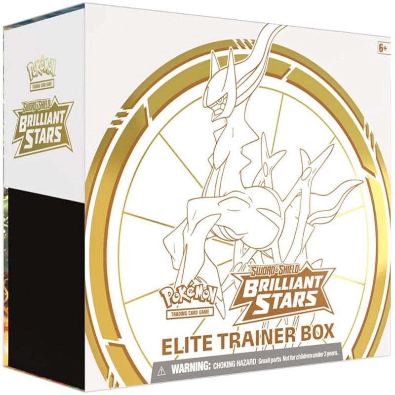 POKEMON BRILLIANT STARS ELITE TRAINER BOX - TCG, Brand New