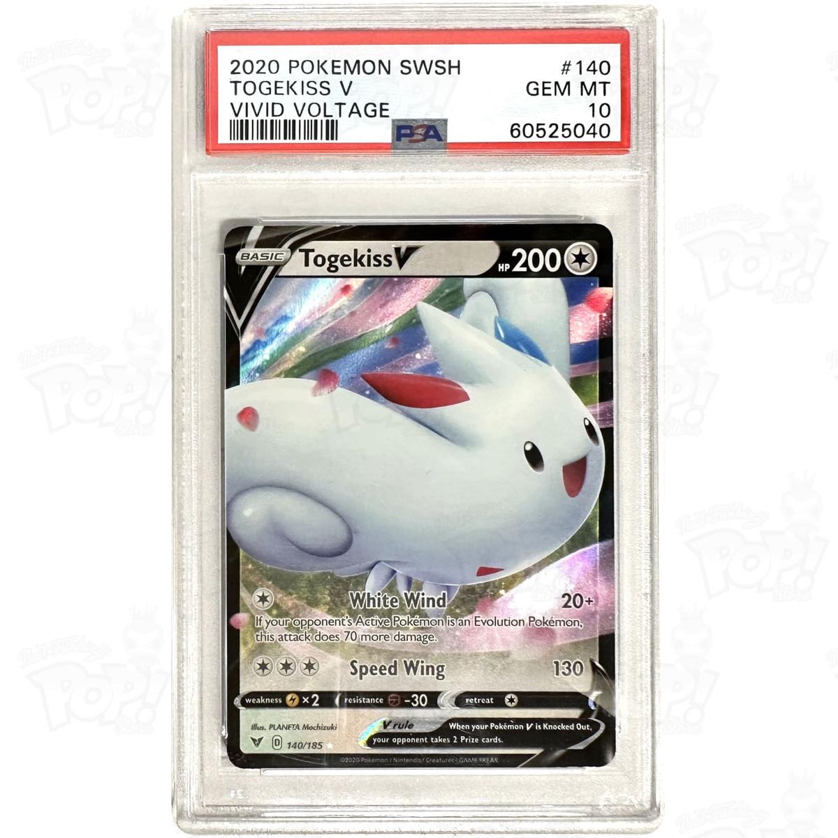 Pokemon TCG: Togekiss V 140/185 / Ultra Rare PSA 10