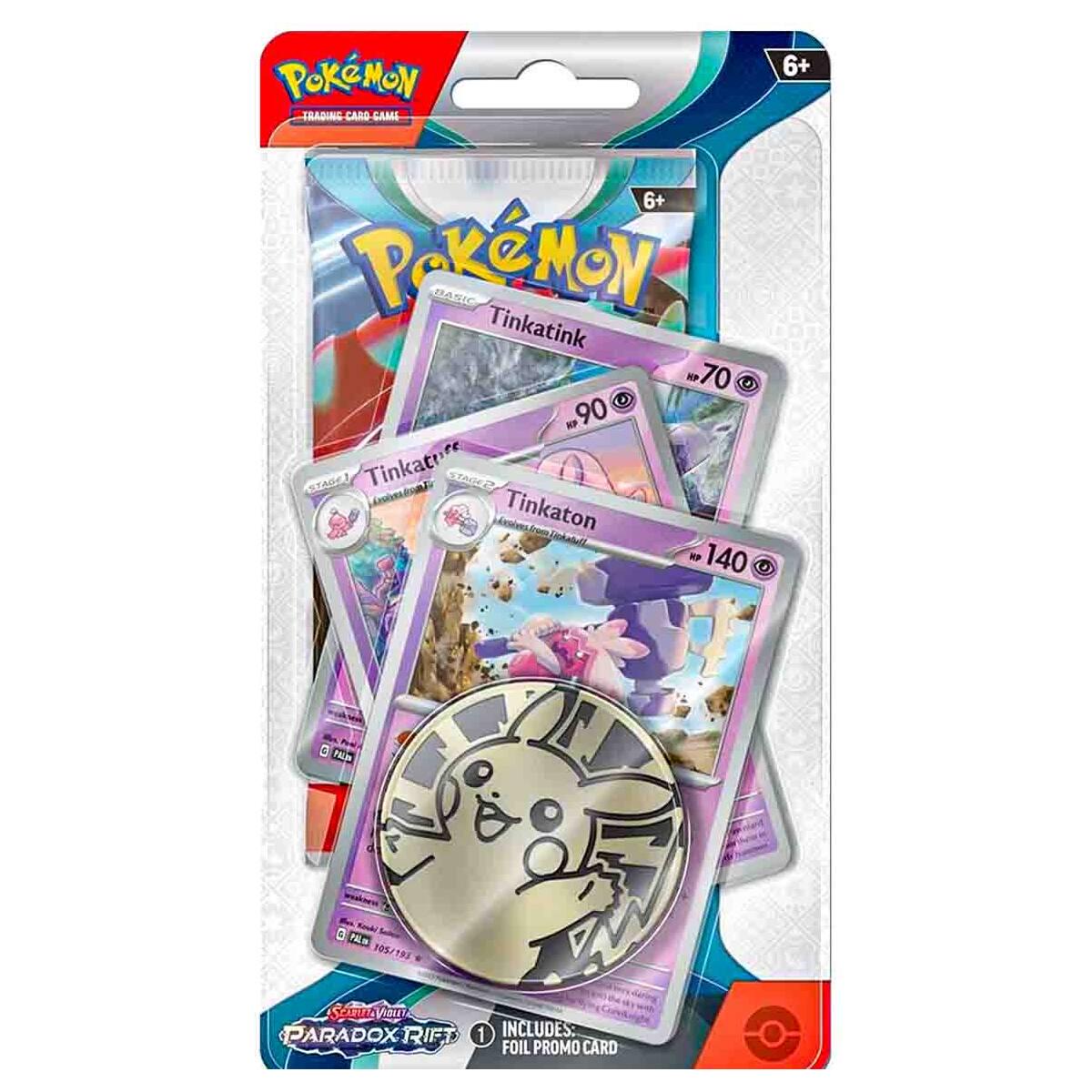 Pokmon TCG: Scarlet & Violet 4: Paradox Rift: Checklane Display Tinkaton