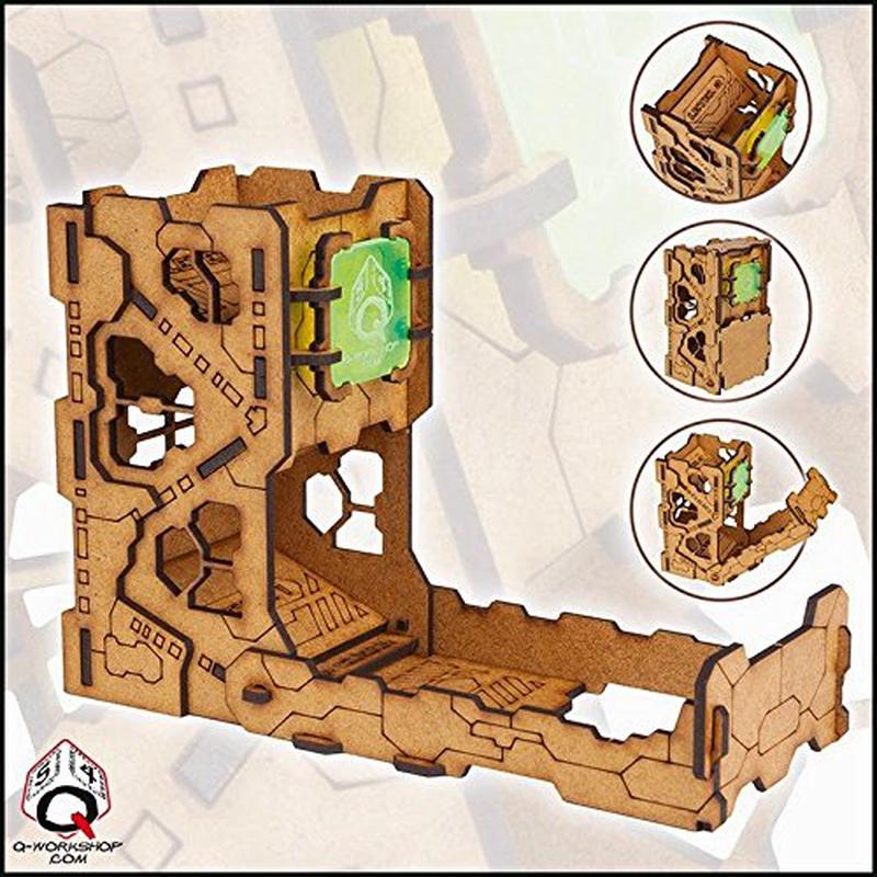 Q Workshop TTECH101 Tech Dice Tower