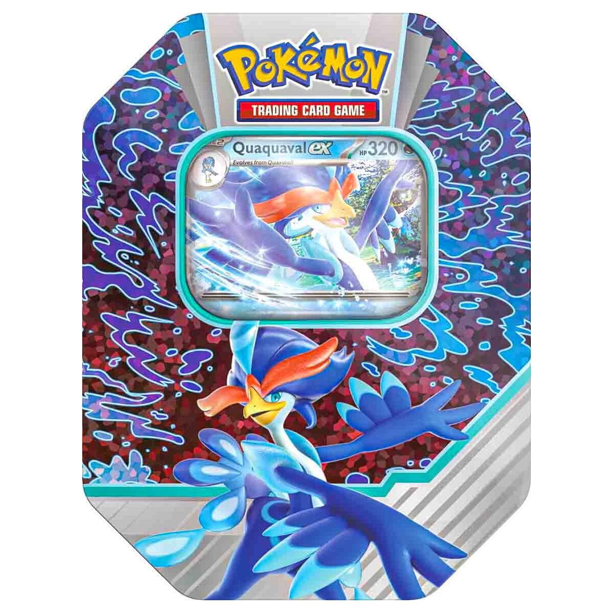 Quaquaval ex Paldean Partners Tin - Pokmon TCG: Scarlet & Violet
