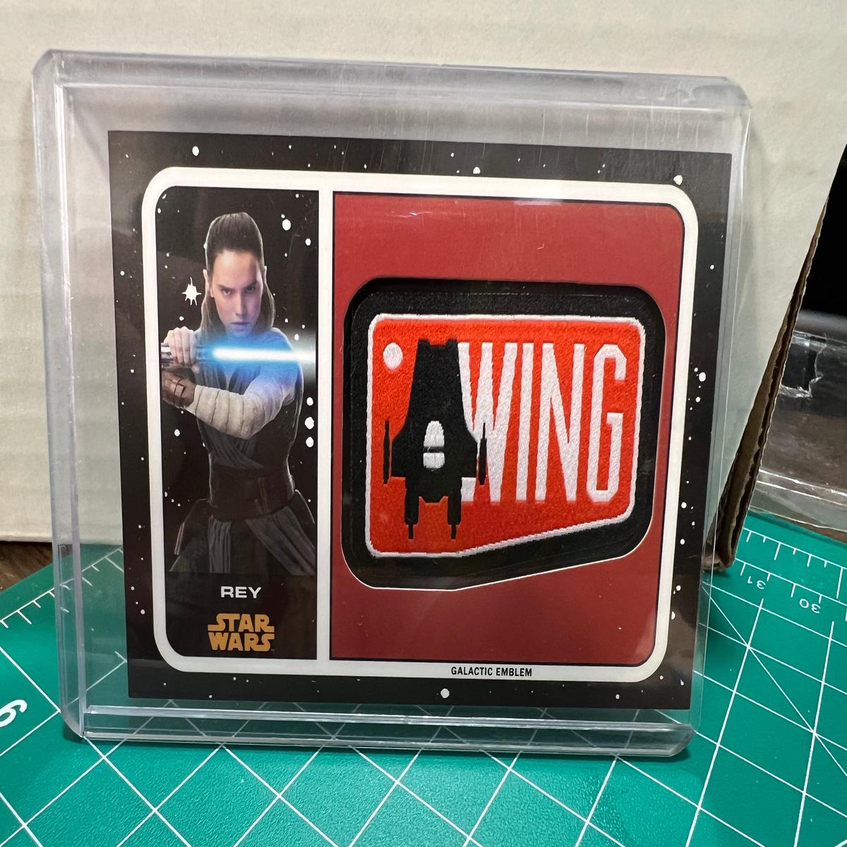 Star Wars: Journey To The Last Jedi Topps Trading Cards: A-Wing Galactic Emblem MP-RE