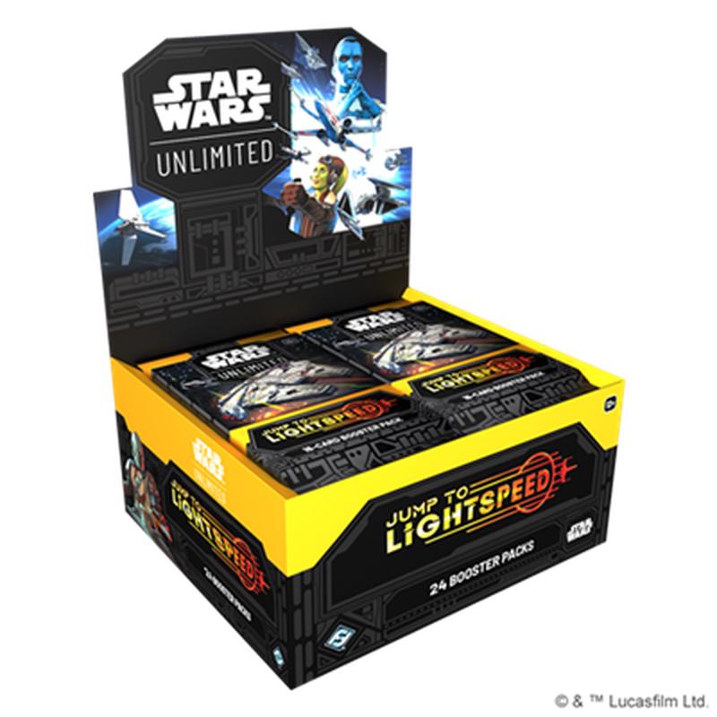 Star Wars: Unlimited Jump to Lightspeed Booster Box 24 Booster Packs
