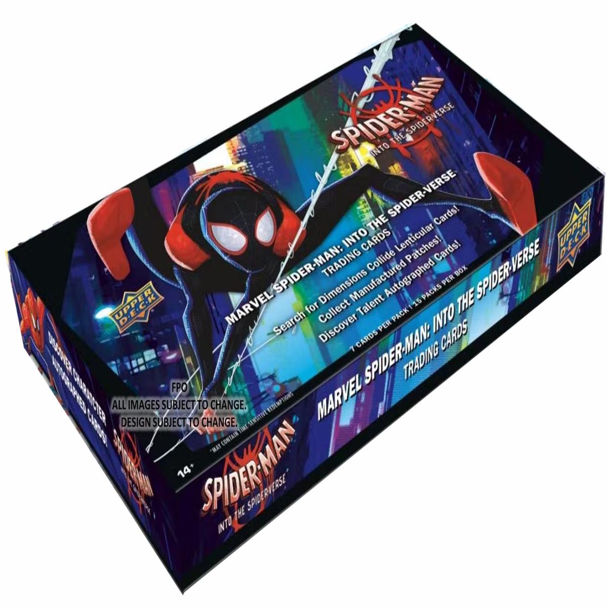 2022 Upper Deck Marvel Spider-Man: Into the Spider-Verse Trading Cards Booster Box