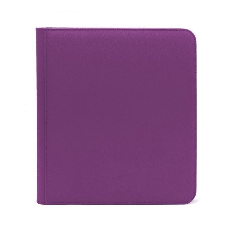 DEX Protection DZB1205 Zipper Binder 480 Purple
