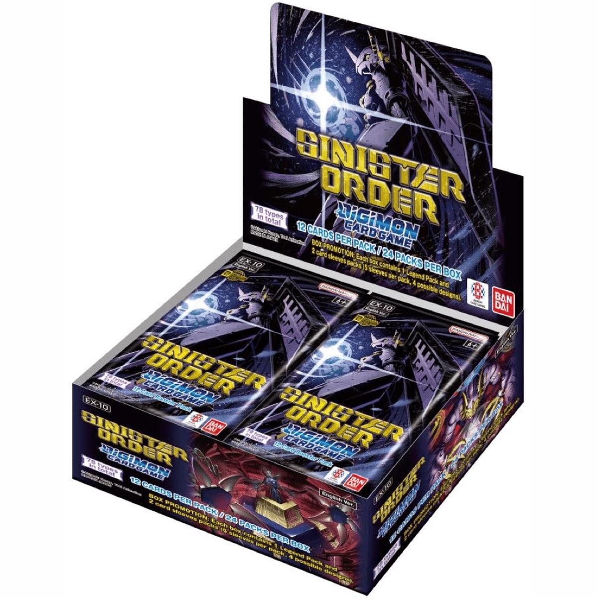 Digimon Card Game - Sinister Order [EX-10] Booster Box