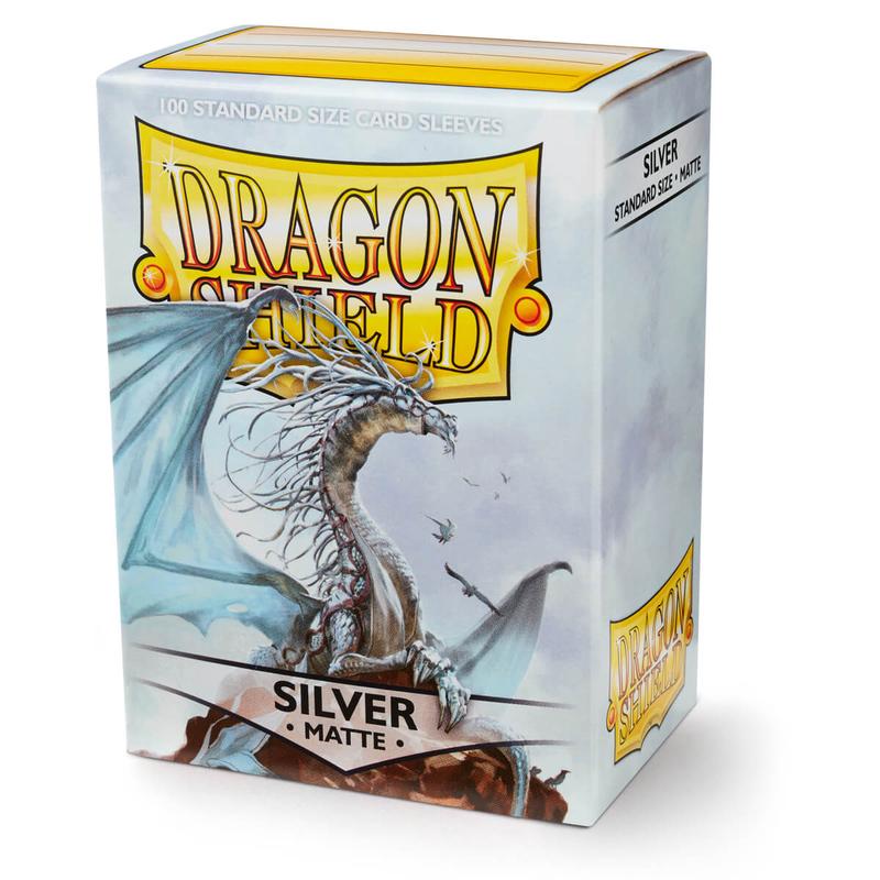 Dragon Shield AT-11008 Sleeves (100) Silver Matte