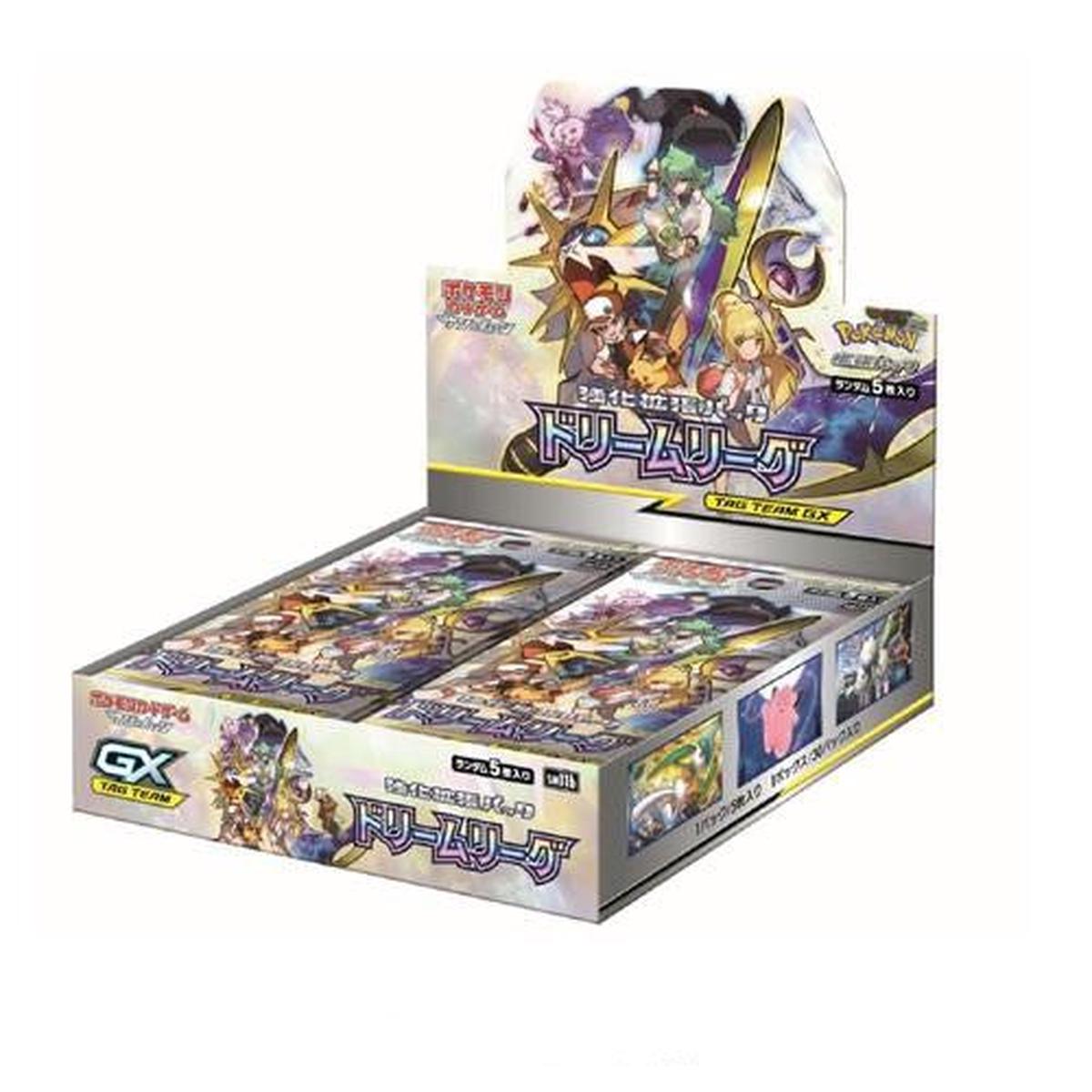 Japanese Pokemon Cards - Sun & Moon Dream League - Booster Box