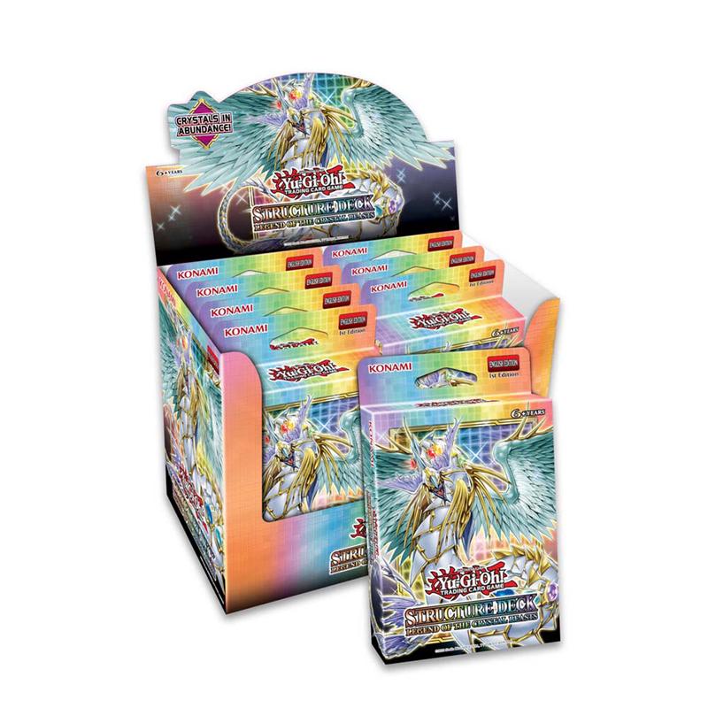 Konami SDCB Yu-Gi-Oh! Crystal Beast Structure Deck Display