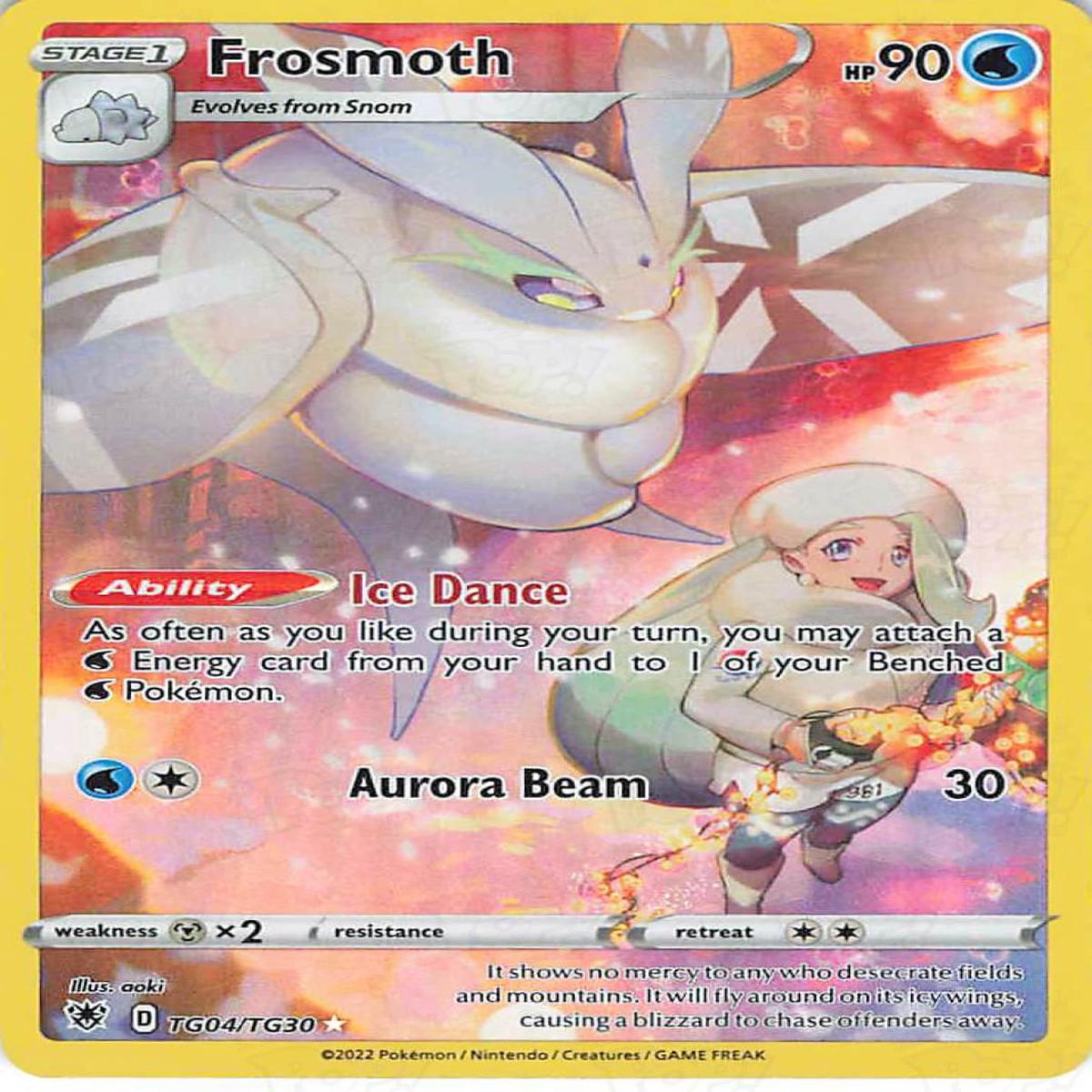 Pokemon TCG: Astral Radiance Frosmoth TG04/TG30 / Ultra Rare