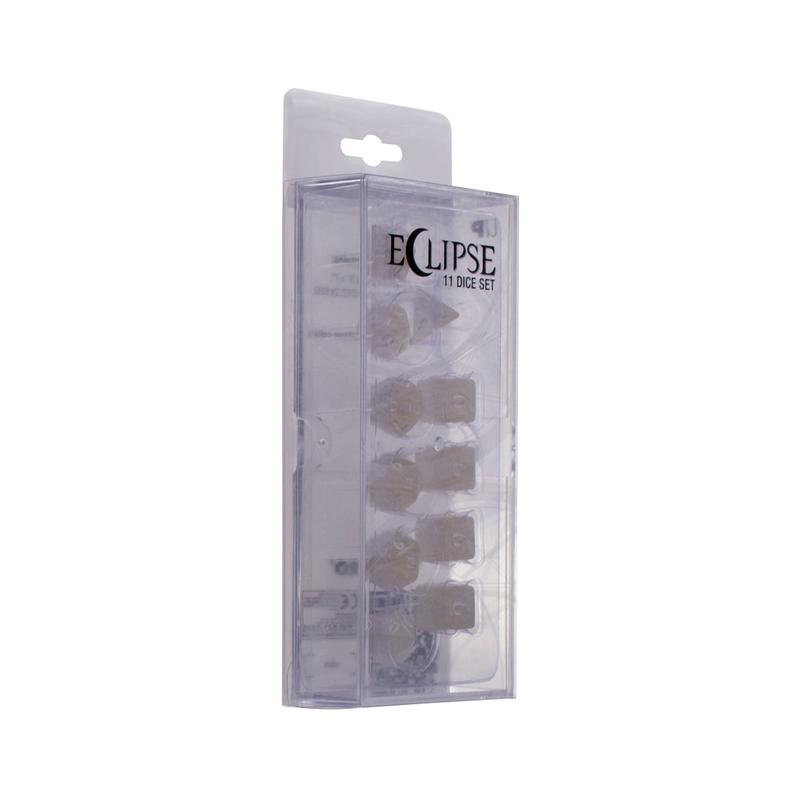 Ultra Pro 15560 Eclipse 11 Dice Set: Arctic White