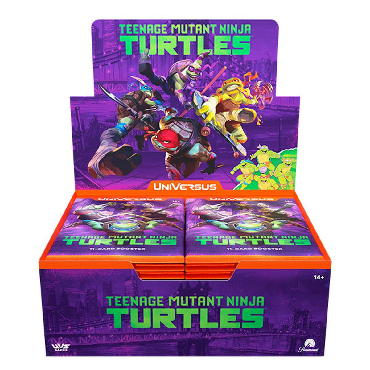 UniVersus CCG: Teenage Mutant Ninja Turtles- Booster Display