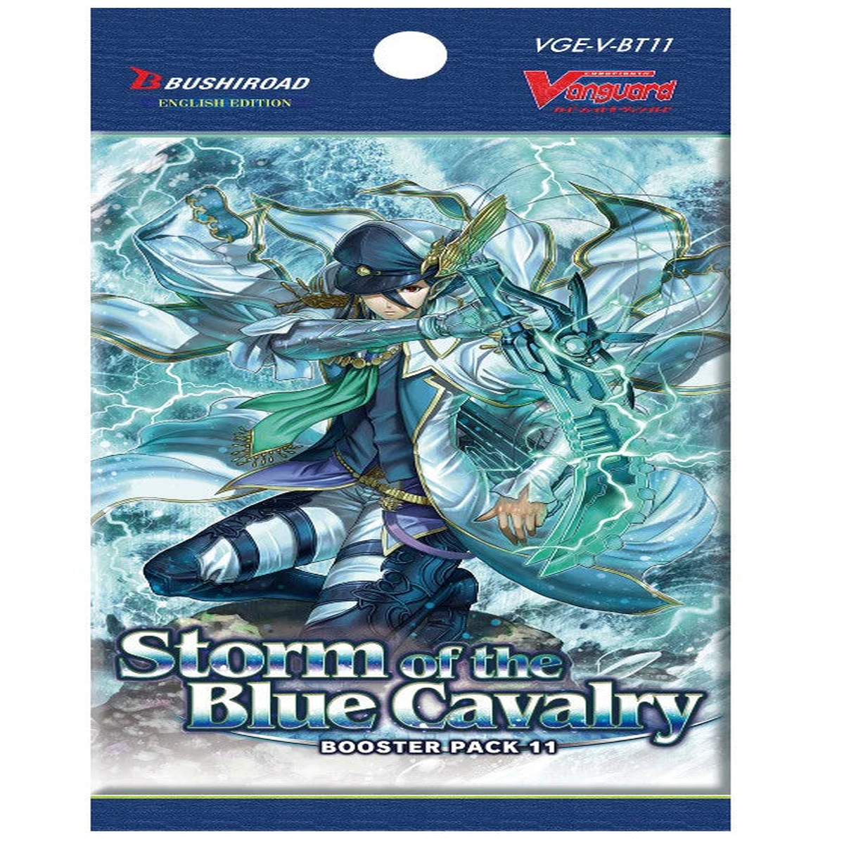 [Vanguard] V-BT11 Storm of the Blue Cavalry Booster