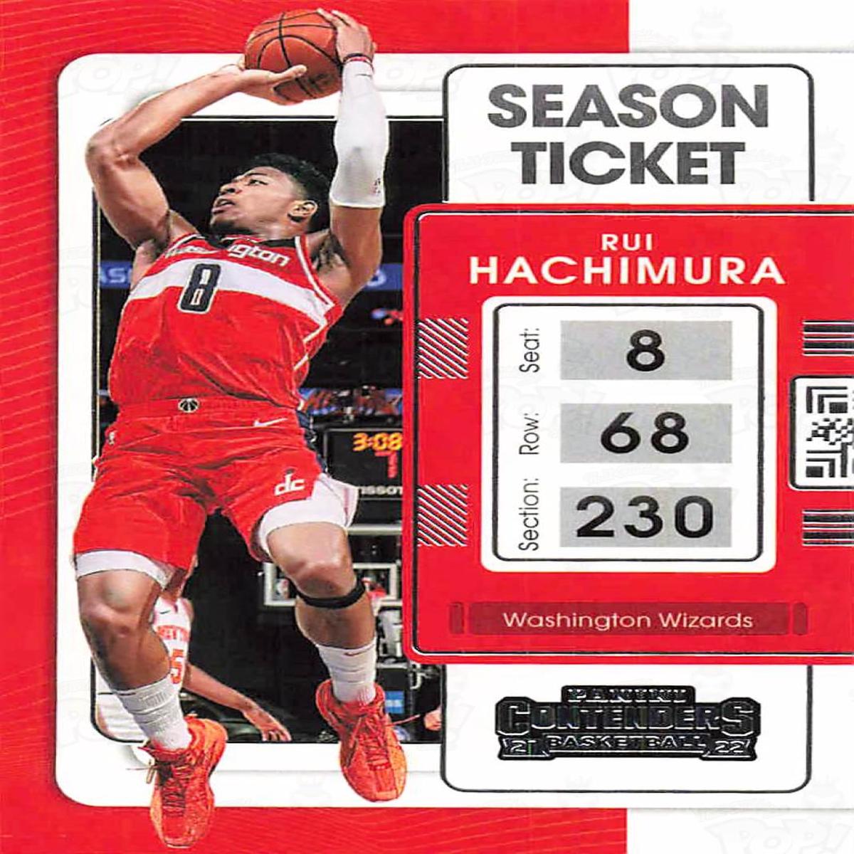 2021-22 Panini Contenders Season Ticket Rui Hachimura