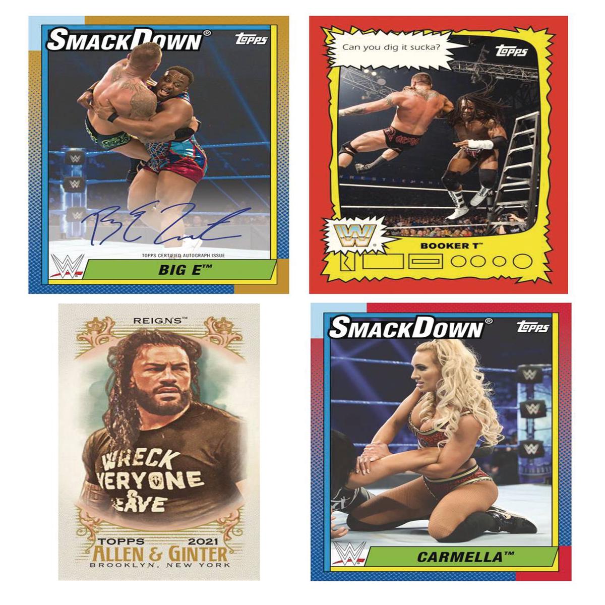 2021 Topps WWE Heritage Wrestling Hobby Box