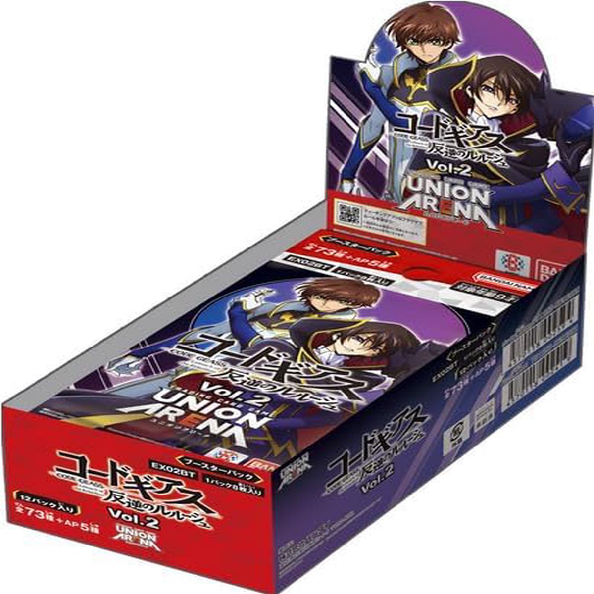 Code Geass: Lelouch of the Rebellion Vol.2 - Union Arena - Booster Box