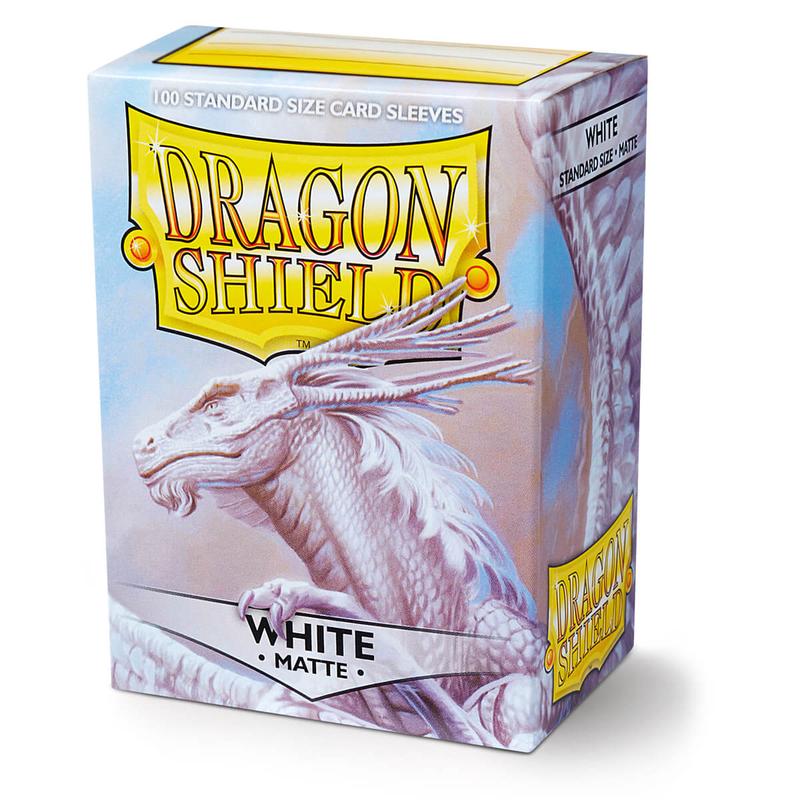 Dragon Shield AT-11005 Sleeves (100) White Matte