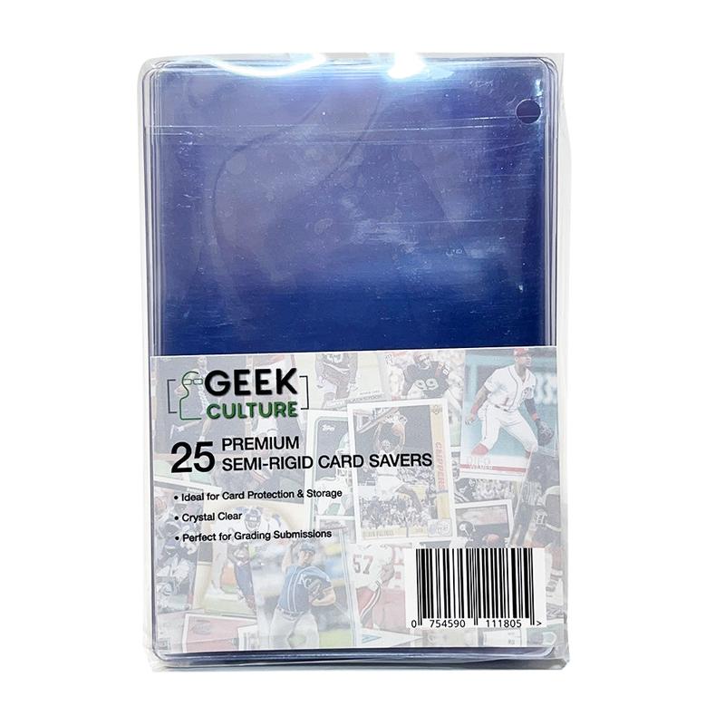 Geek Culture SEMIRIGID26 Semi-Rigid Sleeves 25ct