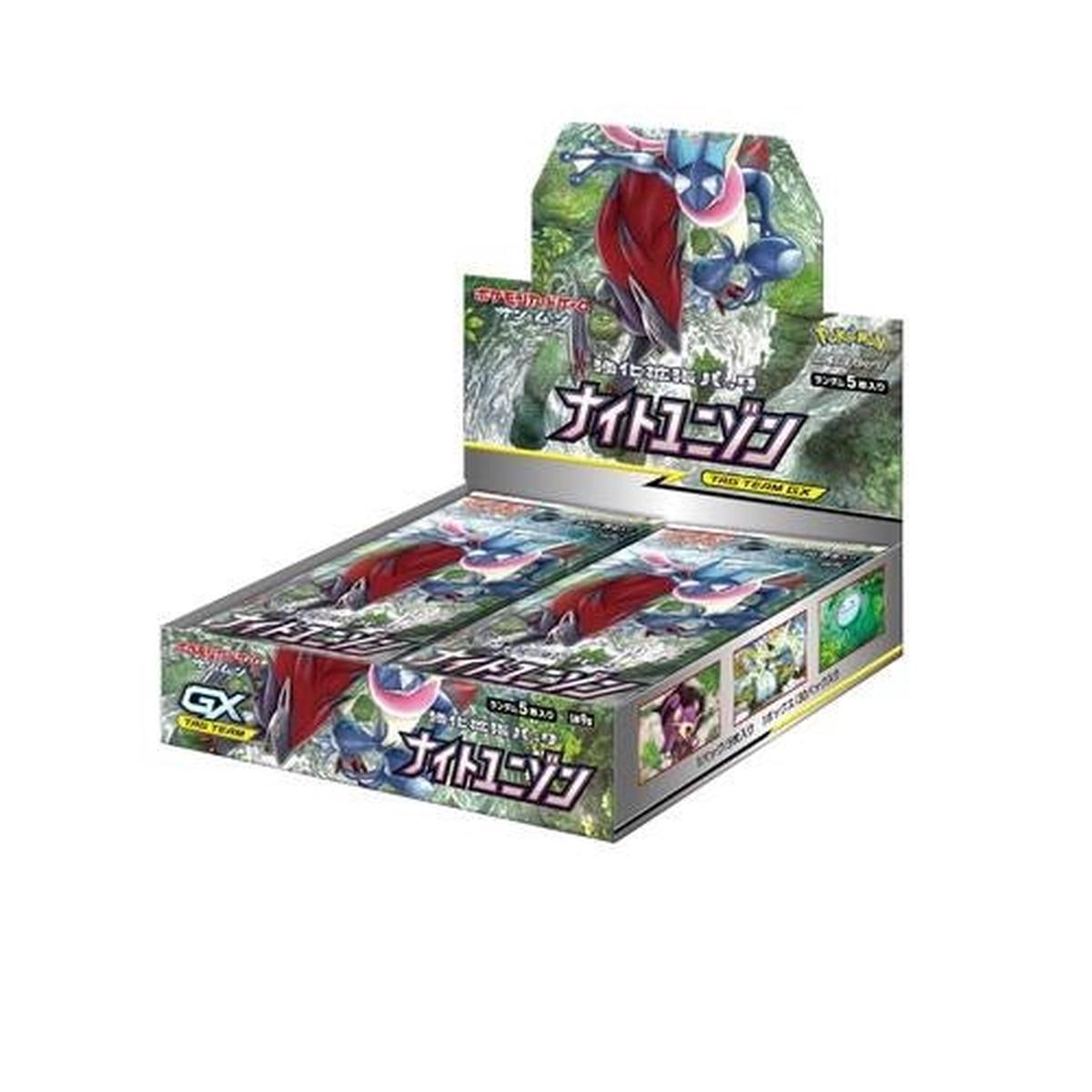 Japanese Pokemon Cards - Sun & Moon Night Unison - Booster Box