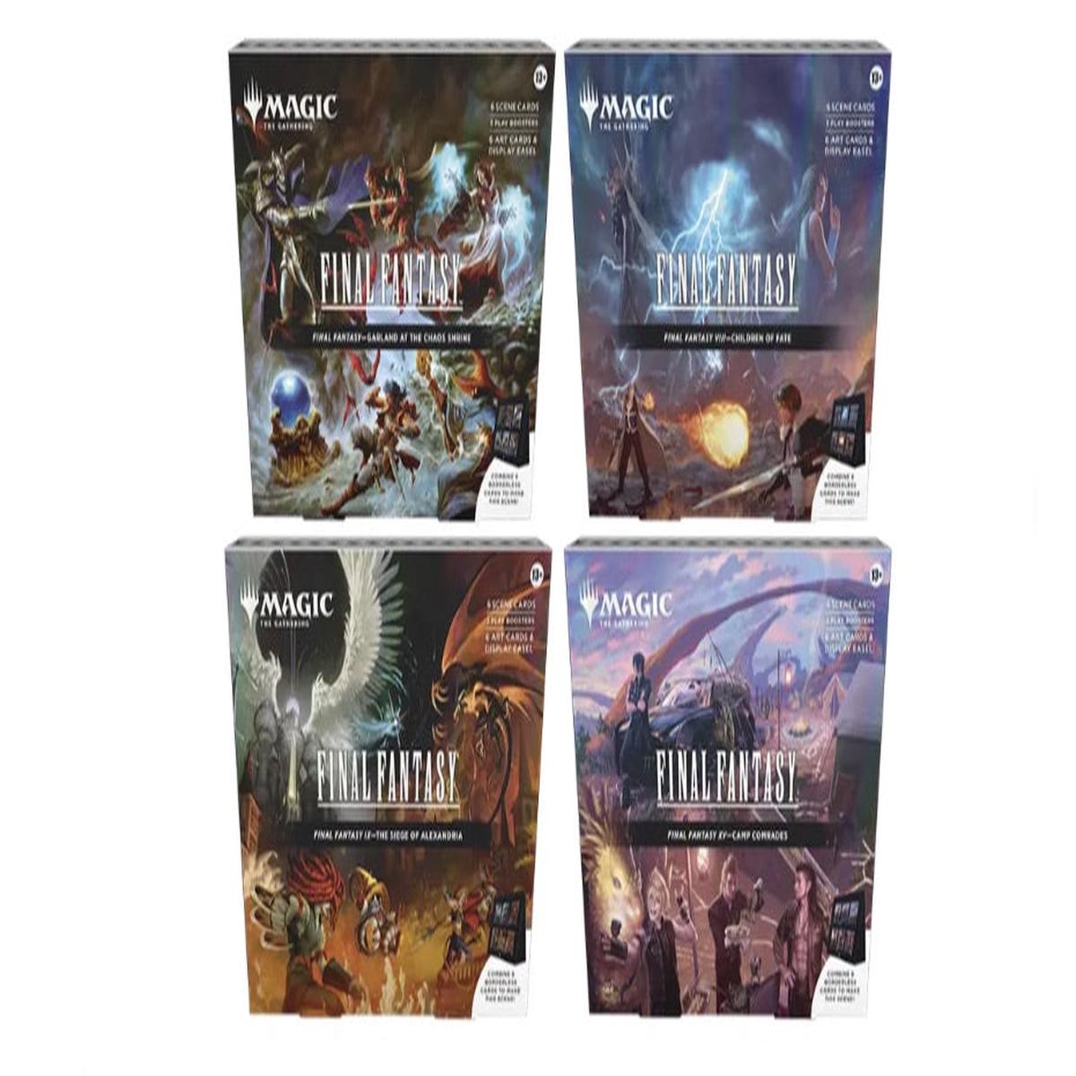 Magic The Gathering: Final Fantasy - Scene Box Set of 4