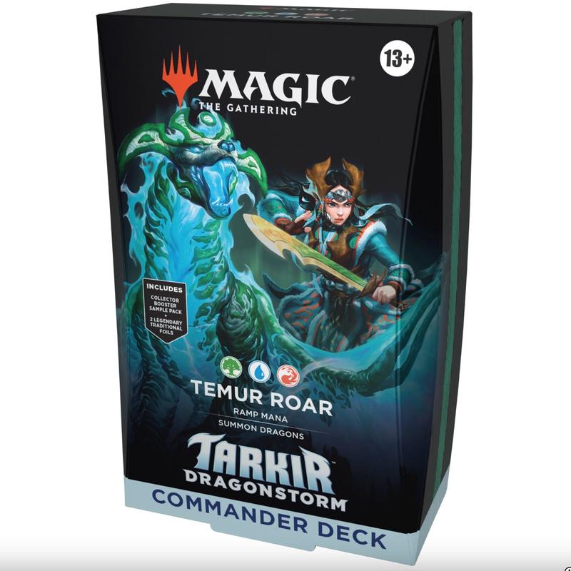 Magic The Gathering Tarkir : Dragonstorm Commander Deck - Temur Roar