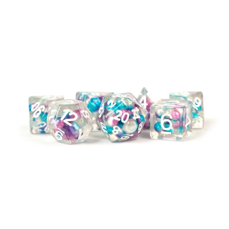 MDG MDG693 Pearl Resin Poly Set: Gradient Purple/Teal/W