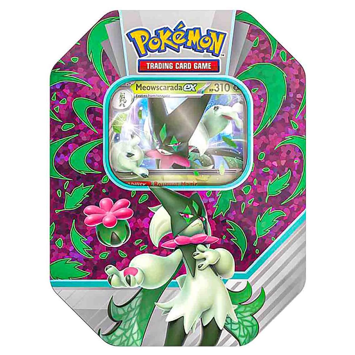 Pokmon TCG: Scarlet & Violet Paldea Partners Meowscarada ex Tin
