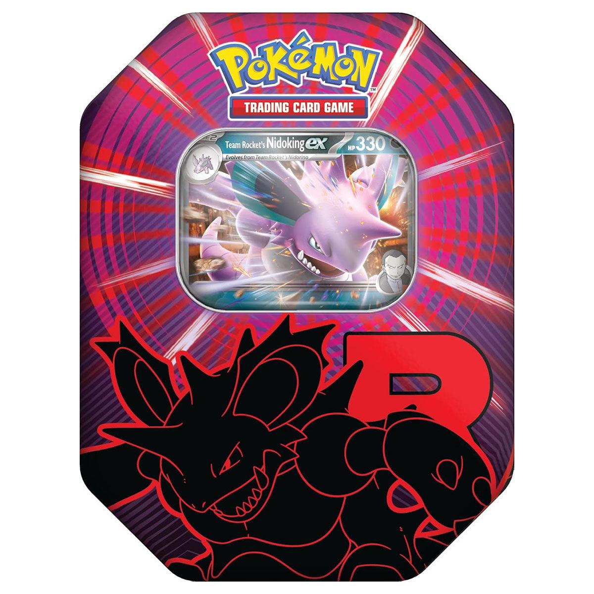 Pokmon TCG: Team Rocket Tin - Team Rocket's Nidoking ex