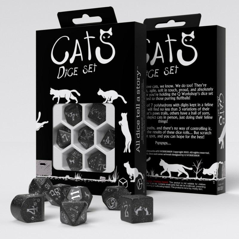 Q Workshop RCAT05 CATS Modern Dice Set: Waffle