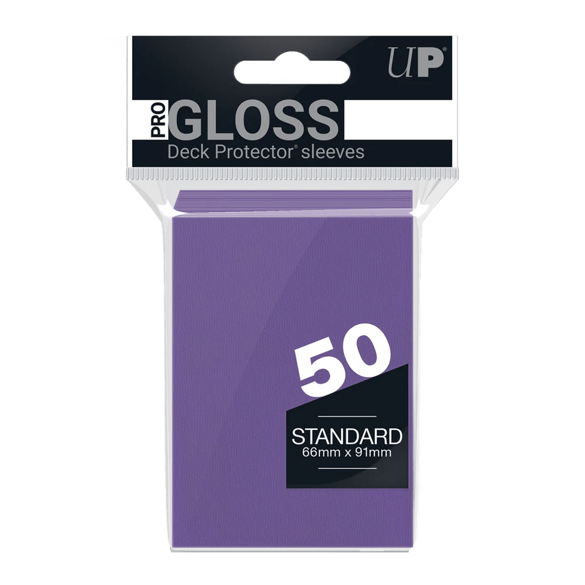 Ultra Pro Pro-Gloss Standard Deck Protector Sleeves 50 pack (Purple)