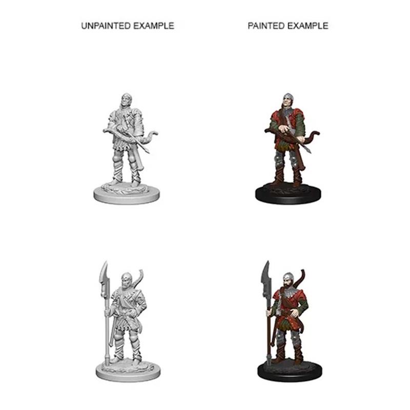 WizKids 72583 Pathfinder Deep Cuts Unpainted Minis: Town Guards