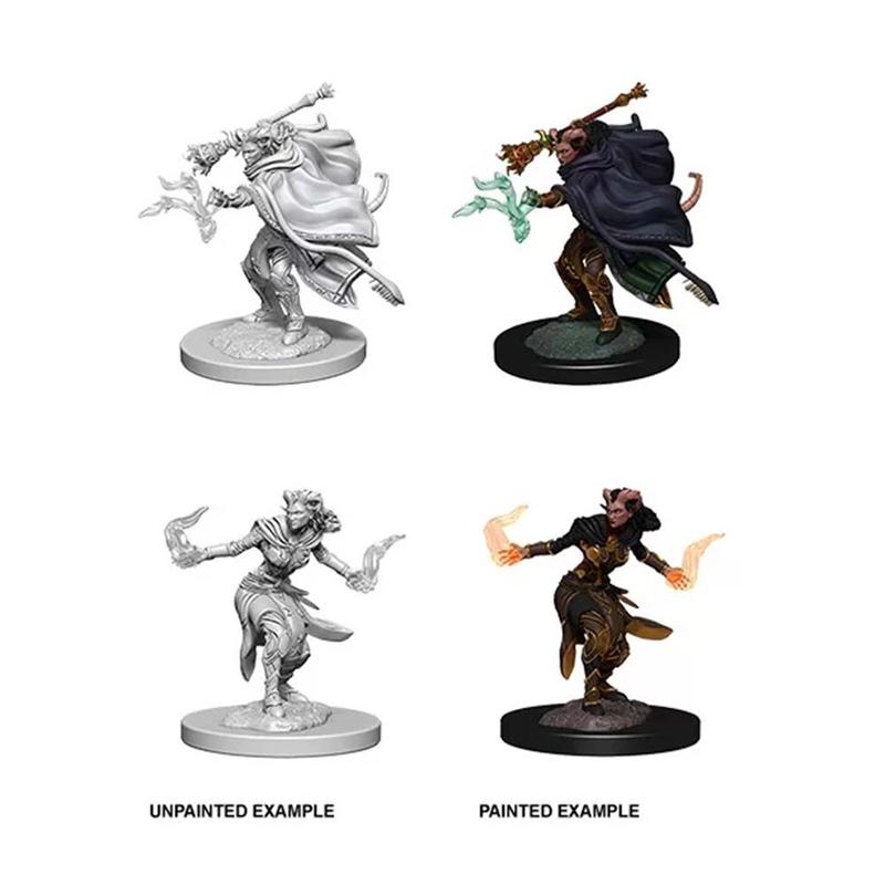 WizKids 73389 D&D Nolzurs Marvelous Miniatures: Female Tiefling Warlock