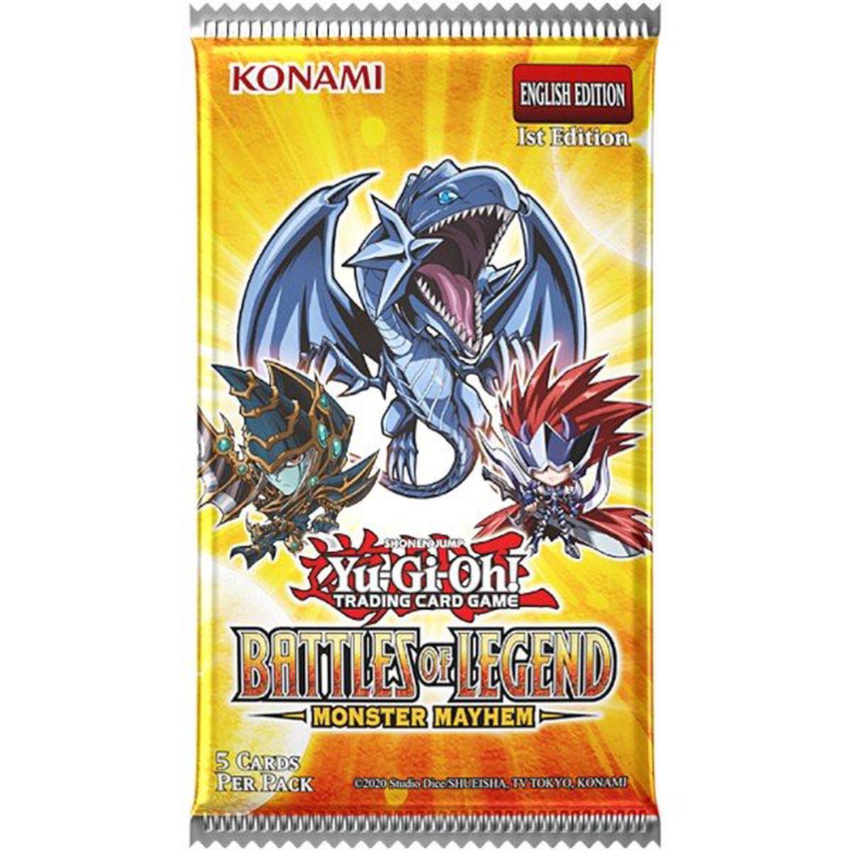 Yu-Gi-Oh! TCG Battles of Legend: Monster Mayhem Booster Pack