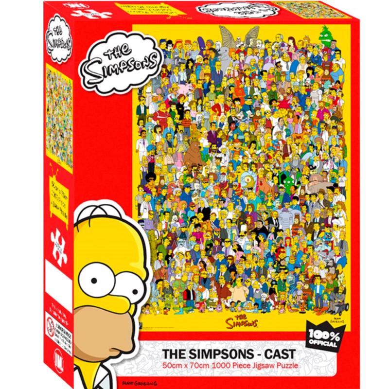 Impact SPZC Puzzle The Simpsons Cast